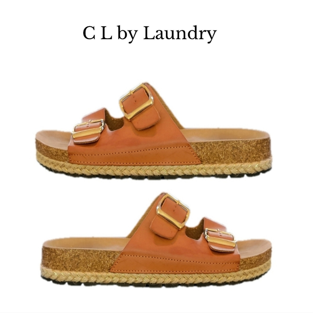 CL by Laundry Sandal Slides Size 8 - Picture 9 of 9